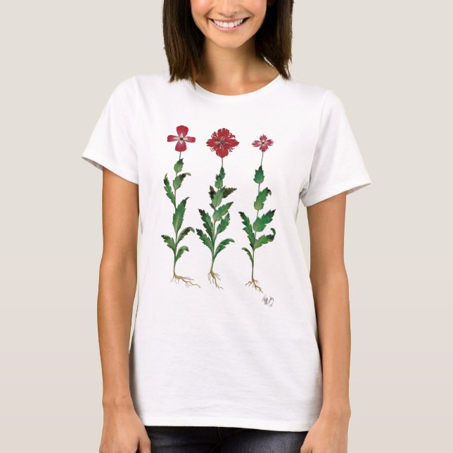 Italienische Nelke 1 T-Shirt (Vorderseite)