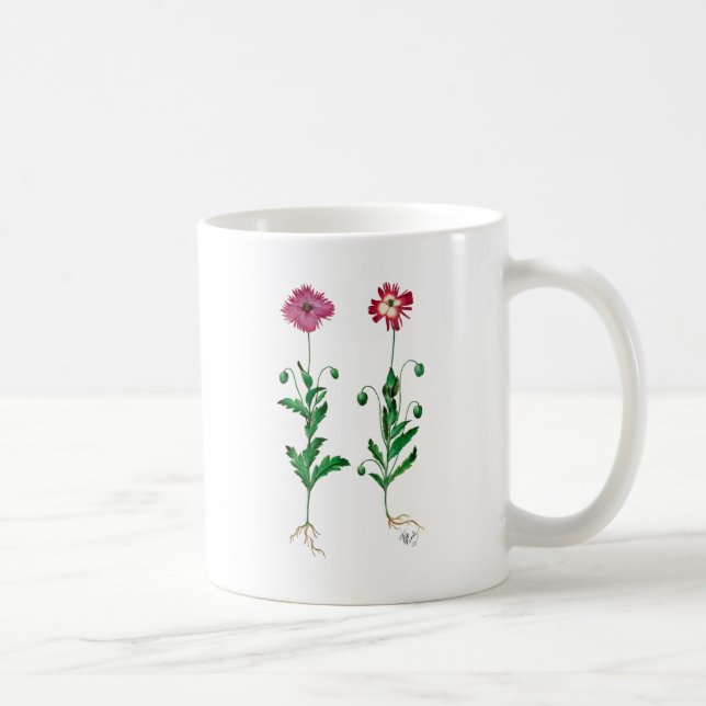 Italienische Nelke 3 Kaffeetasse (Rechts)