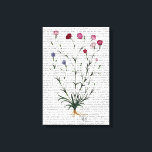 Italienische Nelke 5 Leinwanddruck<br><div class="desc">Botanisch & floral</div>