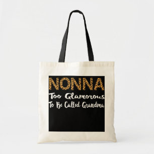 Italienische Oma Nonna zu glamourös, um sie zu ne Tragetasche