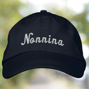 Italienische Oma Nonnina Bestickte Baseballkappe