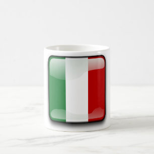 Italienische Polierflagge Kaffeetasse