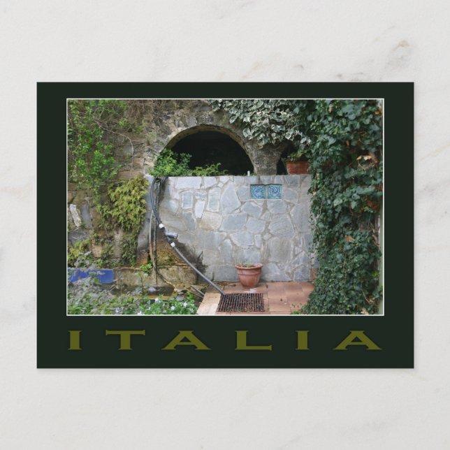 Italienische Postkarte (Vorderseite)