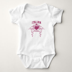 Italienische Prinzessin Baby Strampler