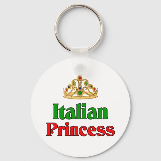 Italienische Prinzessin Schlüsselanhänger (Vorderseite)