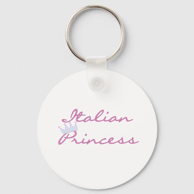 Italienische Prinzessin Schlüsselanhänger (Vorderseite)