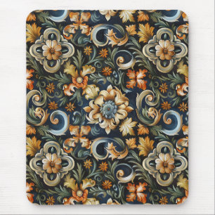 Italienische Renaissance in Blau Mousepad