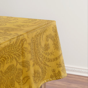 Italienische Renaissance Kronenblume und Foliage Tischdecke