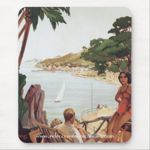Italienische Riviera Reiseplaner Mousepad