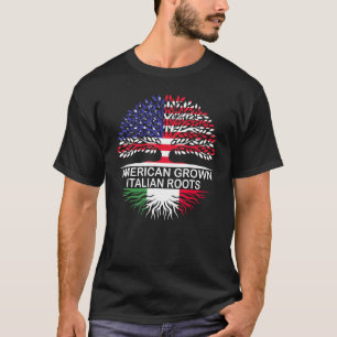 Italienische Roots-Flagge T-Shirt