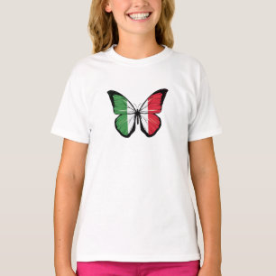 Italienische Schmetterlingsflagge T-Shirt