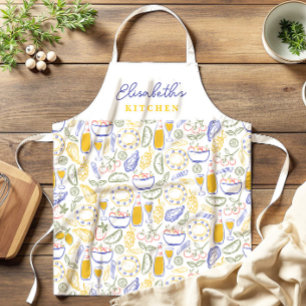 Italienische Schürze für den Individuelle Name