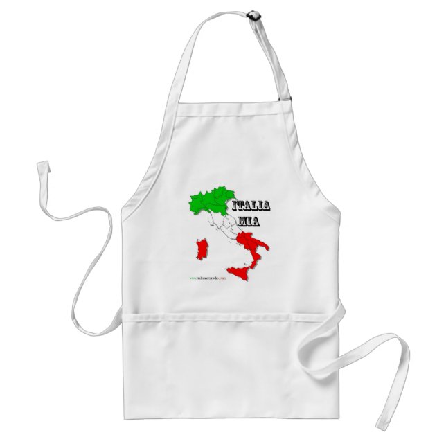 Italienische Schürze - tricolore (Vorne)