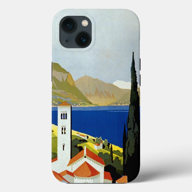 Italienische Seen Case-Mate iPhone Hülle (Rückseite)