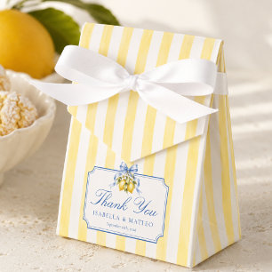 Italienische Sommer-Zitrone-Zitrus-Dankeschön-Part Geschenkschachtel
