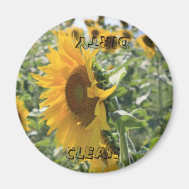 Italienische Sonnenblume Magnet