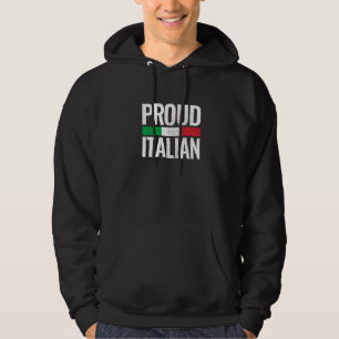 Italienische Staatsflagge Vintag Italien Hoodie