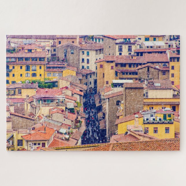 Italienische Straße Florenz, Toskana, Italien (Horizontal)