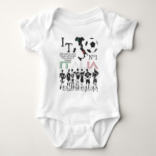 Italienische T-Shirt Figli Di Italien - Söhne von Baby Strampler