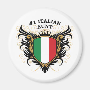 Italienische Tante der Nr.-eine Magnet