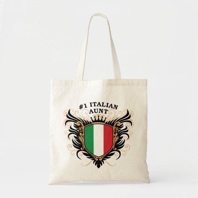 Italienische Tante der Nr.-eine Tragetasche (Vorne)