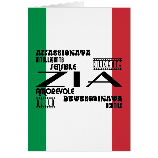 Italienische Tanten: Qualitäten (Vorne)