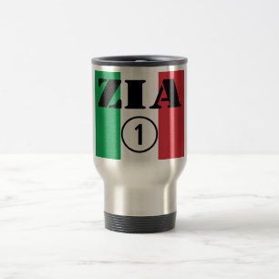 Italienische Tanten: UNO Zia-Numero Reisebecher