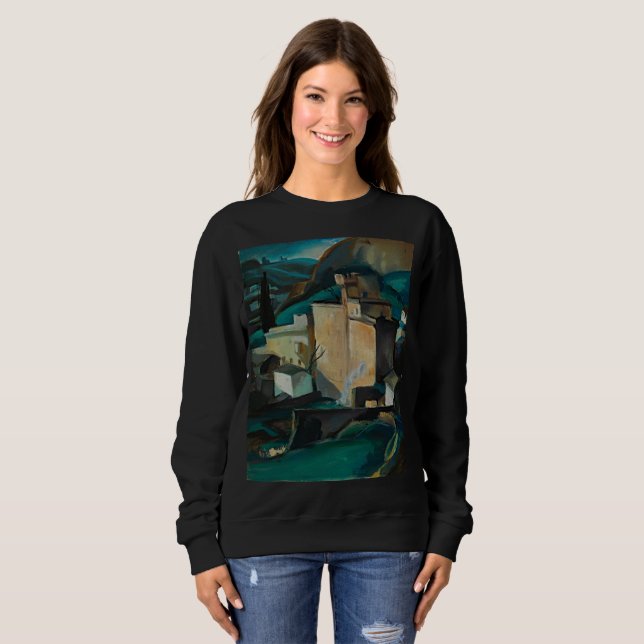 Italienische Träume entfaltet sich: Stadtbild von  Sweatshirt (Vorne ganz)
