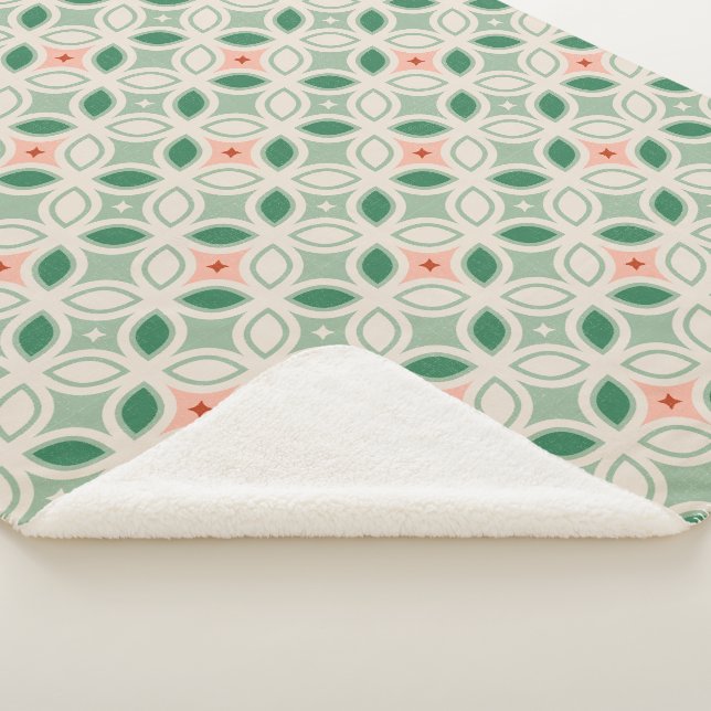 Italienische Villa Geometric Sherpadecke (3/4)