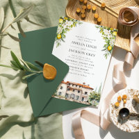 Italienische Villa Lemonen & Oliven Hochzeit