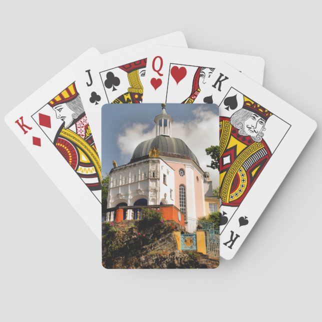 ITALIENISCHE VILLAGE WALES SPIELEN KARTEN SPIELKARTEN (Rückseite)