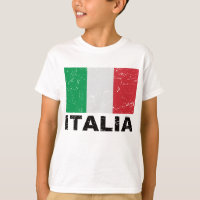 Italienische Vintage-Flagge