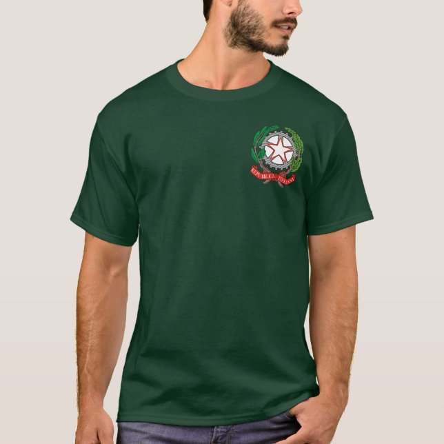 Italienische Wappen T-Shirt (Vorderseite)
