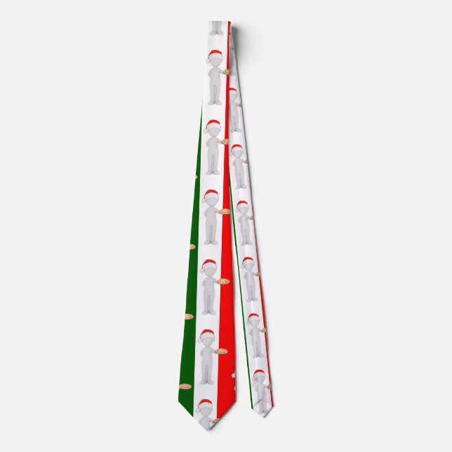 Italienische Weihnachten Krawatte (Vorderseite)