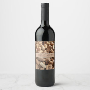 Italienische Weinkellerei Digitale Zollart Weinetikett