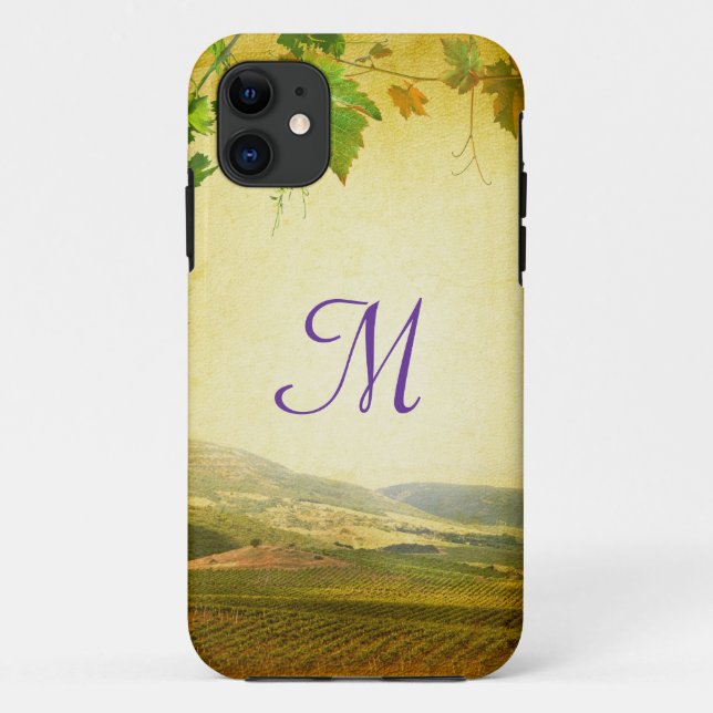Italienische Weinkellerei Monogram IPHONE 5 Fall Case-Mate iPhone Hülle (Rückseite)