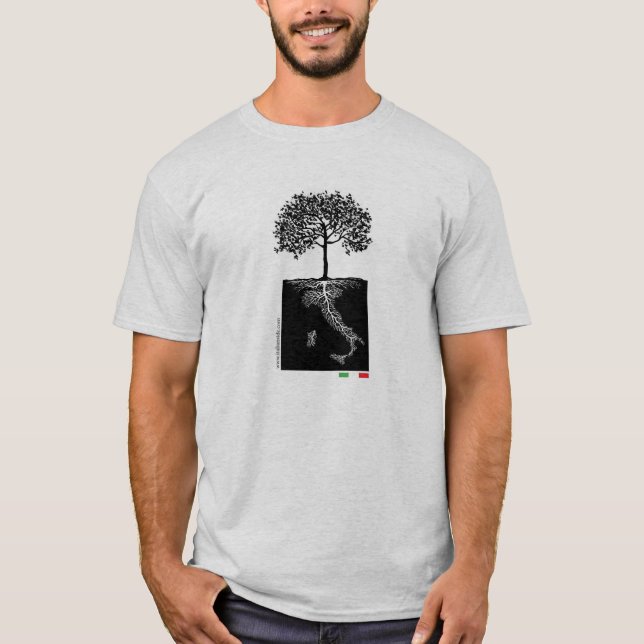 Italienische Wurzeln T-Shirt (Vorderseite)