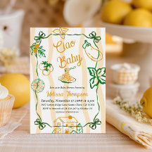 Italienische Zitrone Ciao Baby Pasta & Pizza Baby