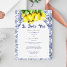 Italienische Zitrone La Dolce Vita Hochzeit Medite