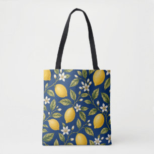 Italienische Zitronen-Markttasche Tasche