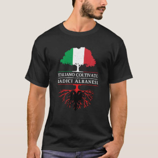 Italienischer Anbau mit albanischen Roots Albanien T-Shirt