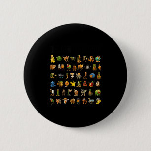 Italienischer Brainrot Gen-z Meme Lustiger Brain R Button