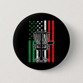 Italienischer Disc Golf Italien-Flagge Frisbess Di Button