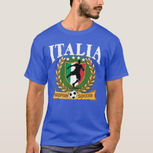 Italienischer Europafußball T-Shirt