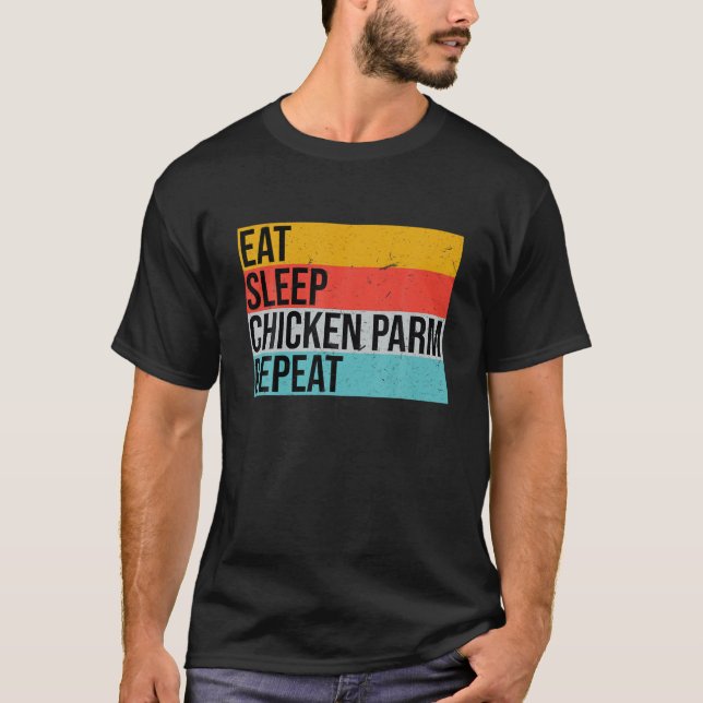 Italienischer Feinschmecker Parmesan Design für Hü T-Shirt (Vorderseite)
