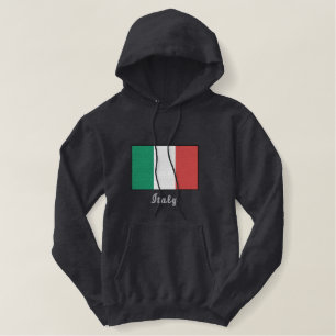 Italienischer Flagge Hoodie