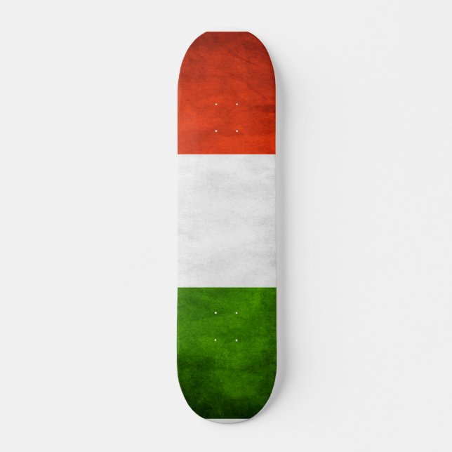 Italienischer Flaggen-Baut. Skatingboard Skateboard (Vorne)