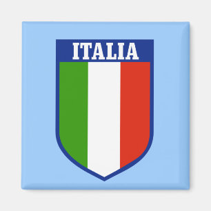 Italienischer Flaggen-Kühlschrankmagnet Magnet