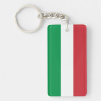 Italienischer Flaggen-Schlüsselanhänger |