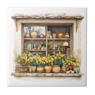 Italienischer Frühling Clipart Fliese